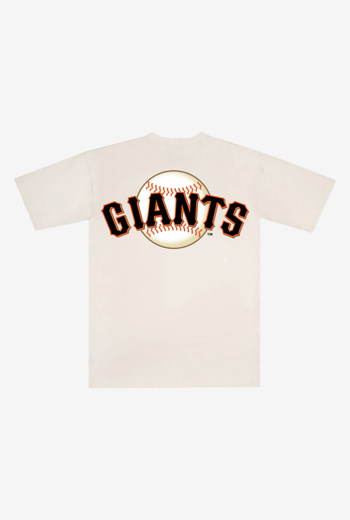 T-shirt poids lourd Giants de San Francisco - Naturel