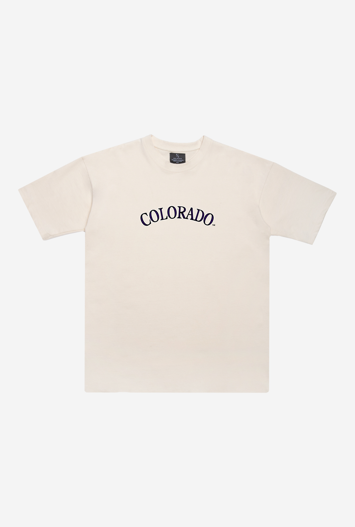 T-shirt épais Rockies du Colorado - Naturel