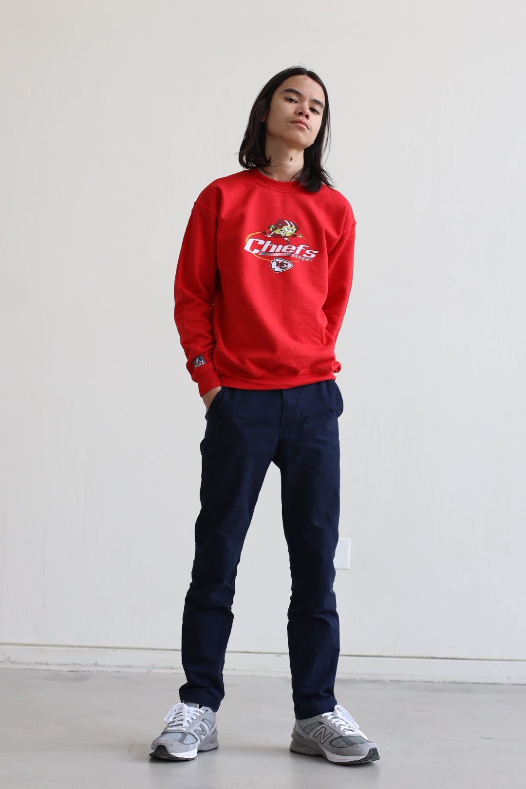 NFL x Nickelodeon Kids Crewneck - Kansas City Chiefs