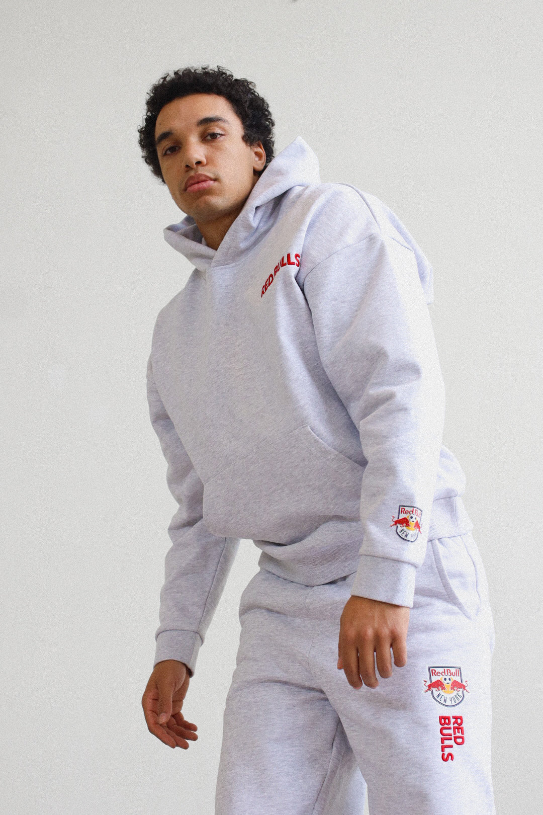 New York Red Bulls Essentials SuperHeavy™️ Hoodie - Ash