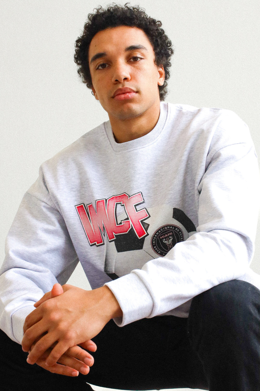 Inter Miami Ball SuperHeavy™️ Crewneck - Ash