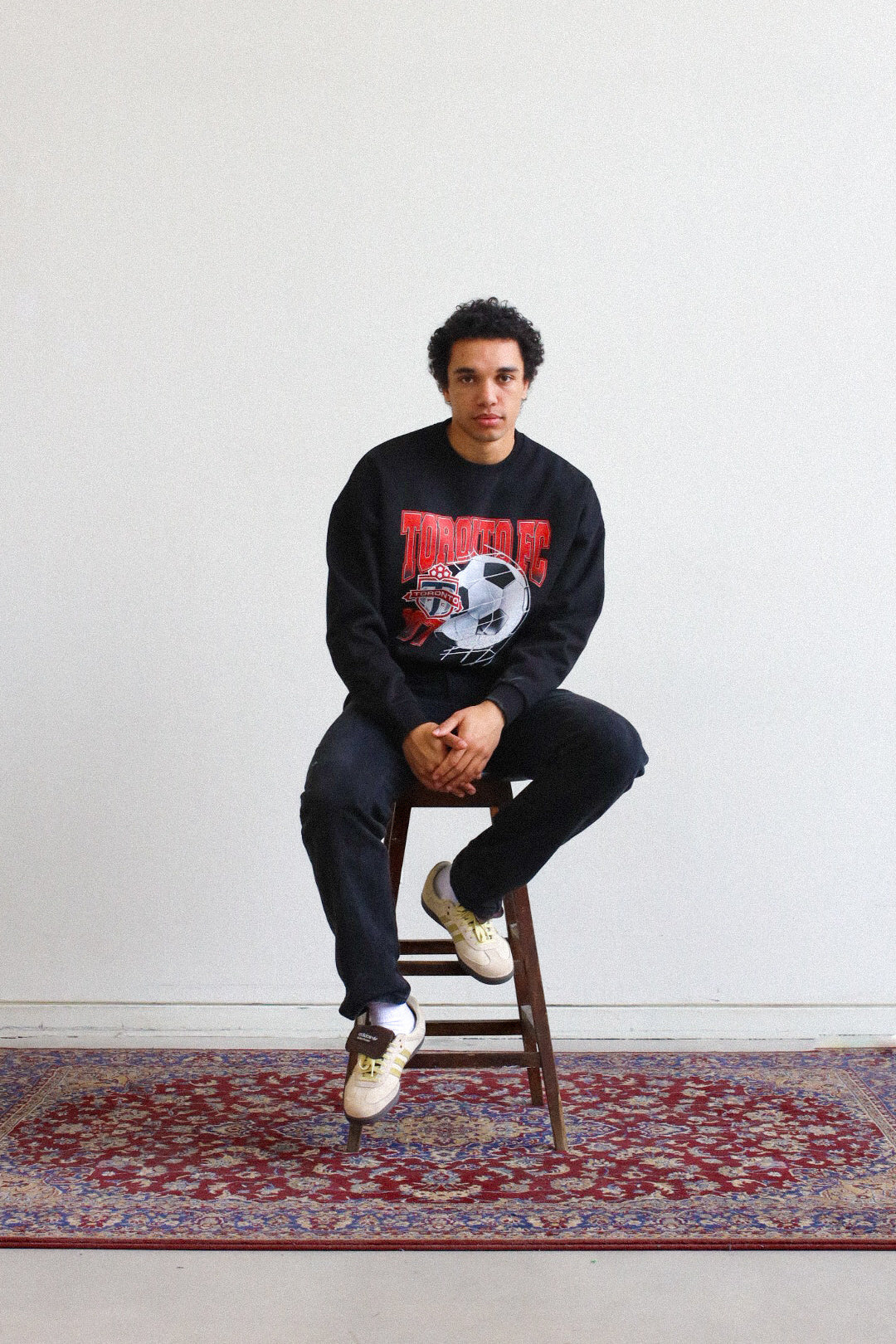Toronto FC Vintage Goal SuperHeavy™️ Crewneck - Black
