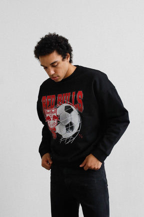 New York Red Bulls Vintage Goal SuperHeavy™️ Crewneck - Black