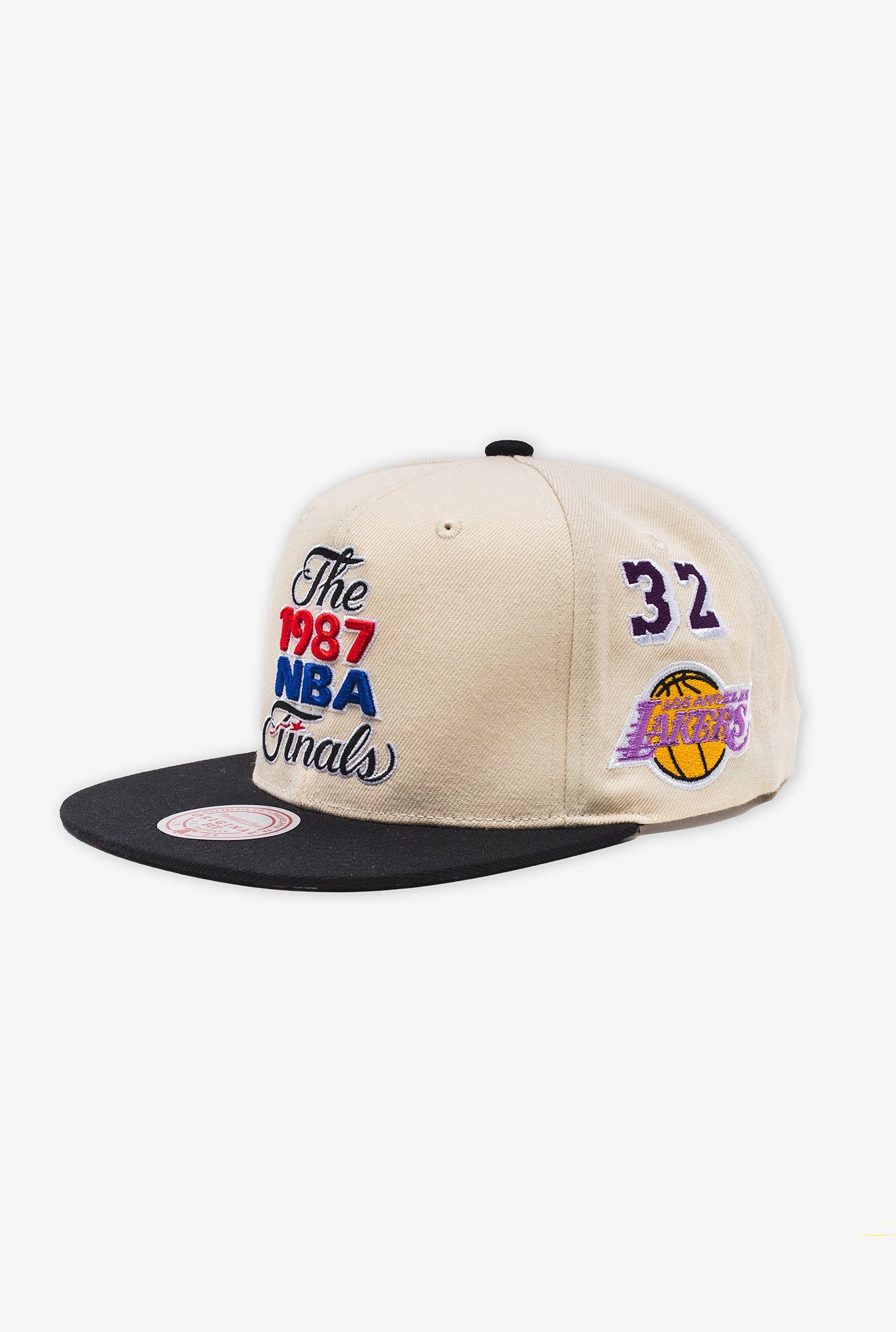 NBA Finals '87 Bird vs. Magic Snapback - Cream