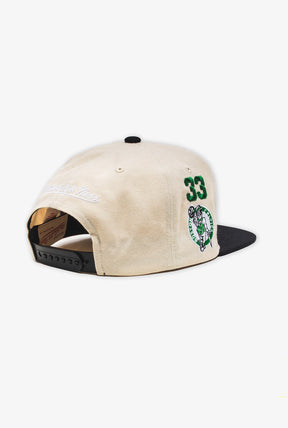 NBA Finals '87 Bird vs. Magic Snapback - Cream