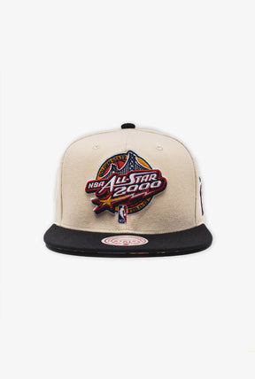 NBA All Star '00 Vinsanity Snapback - Cream