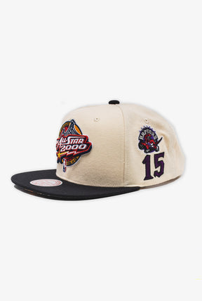NBA All Star '00 Vinsanity Snapback - Cream