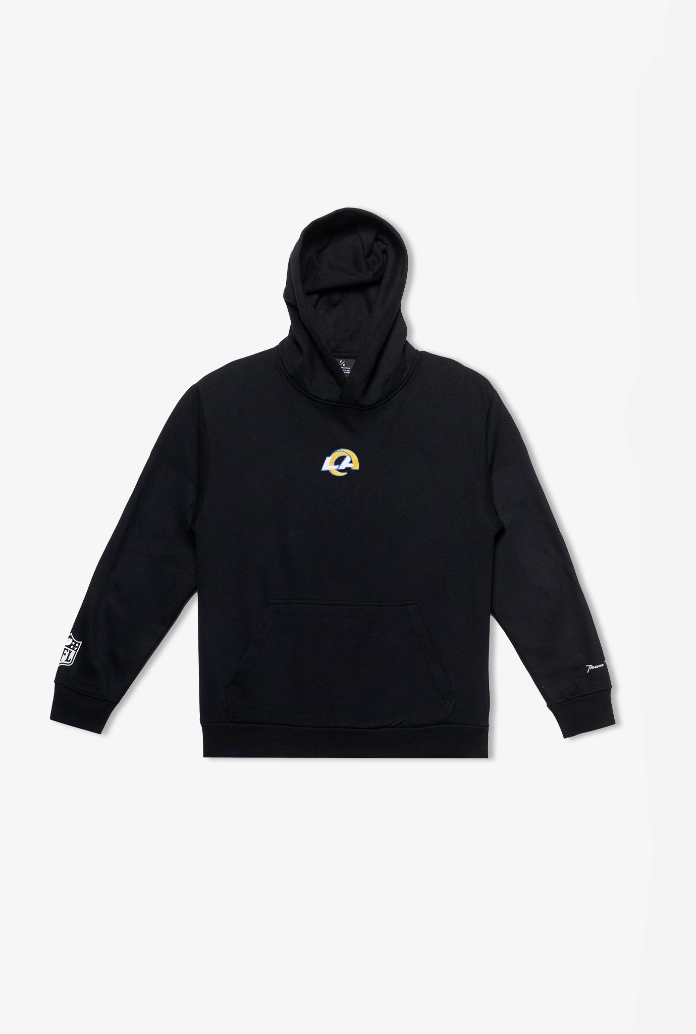 Sweat à capuche épais Los Angeles Rams Logo - Noir