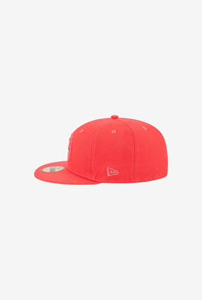 Toronto Raptors 59FIFTY Color Pack - Neon Red