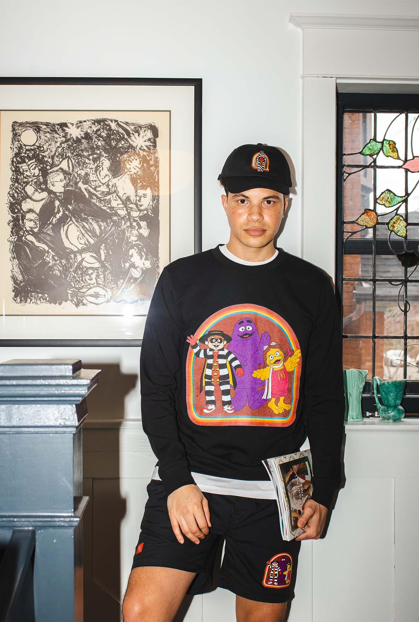 P/C x McDonald's Retro Long Sleeve - Black