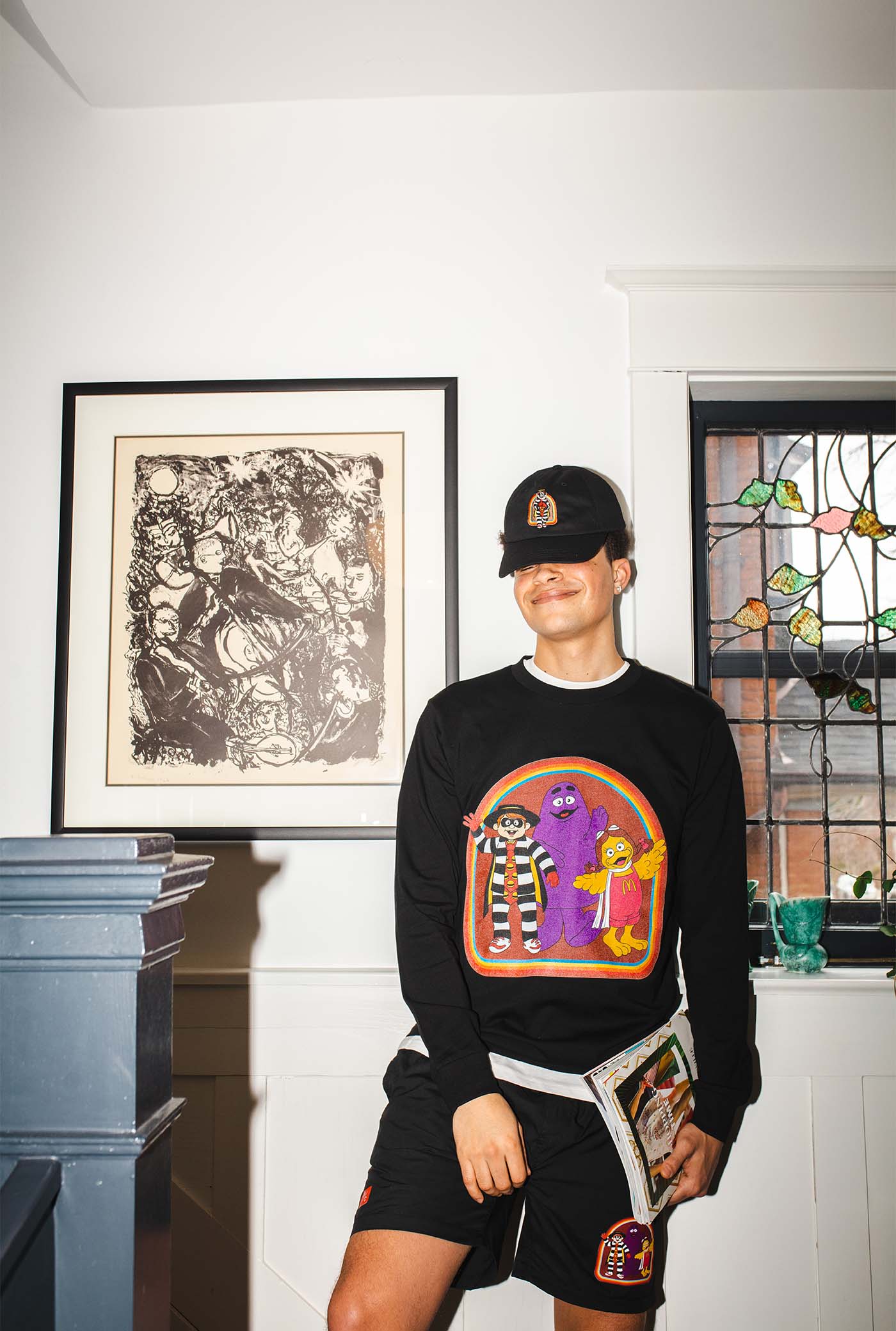 P/C x McDonald's Retro Long Sleeve - Black