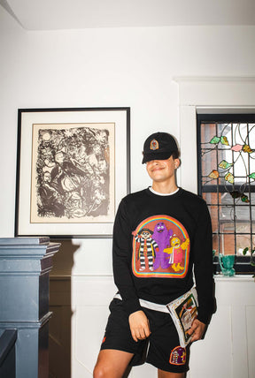 P/C x McDonald's Retro Long Sleeve - Black