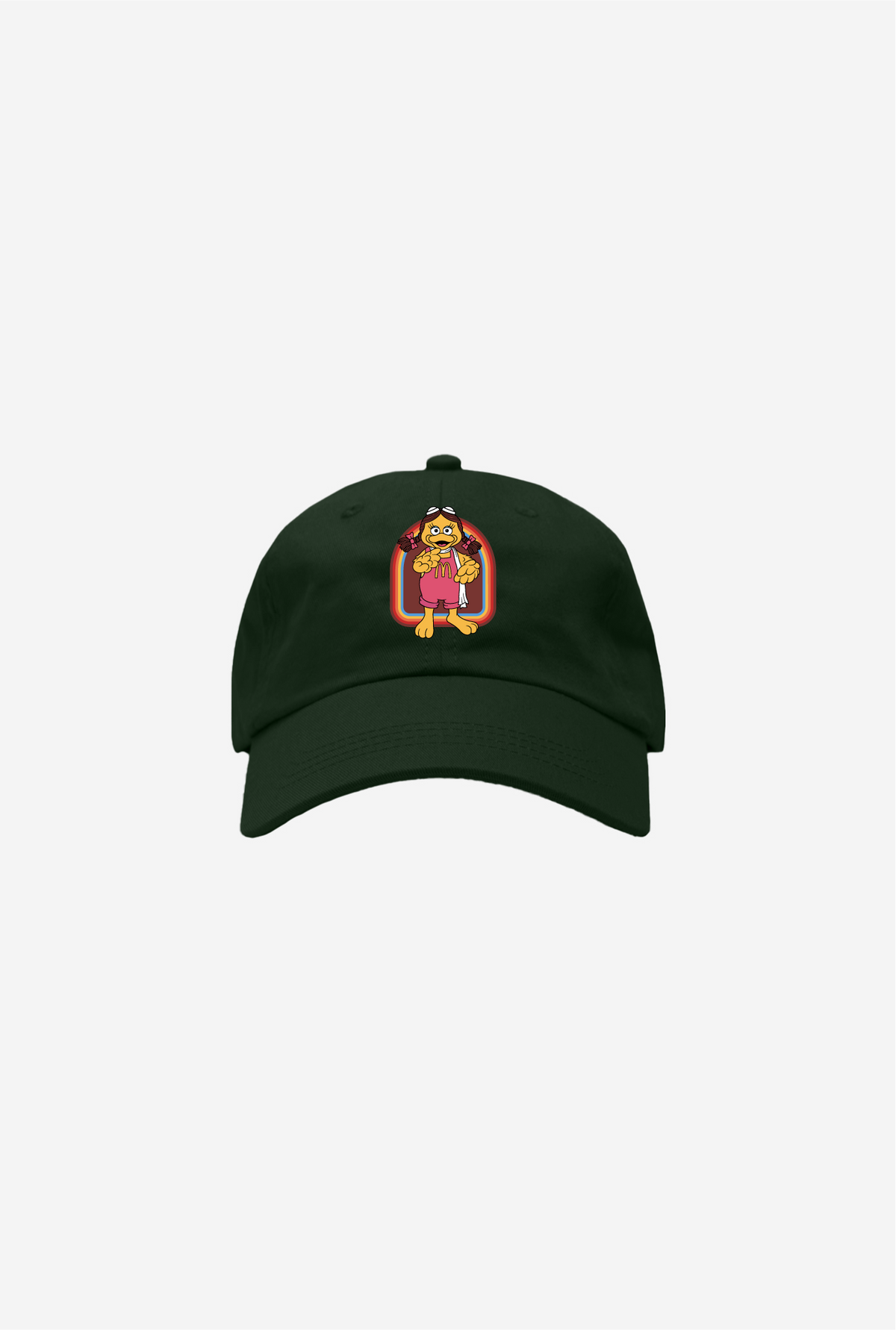 P/C x McDonald's Retro Birdie Dad Cap - Forest Green