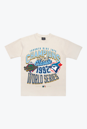 T-shirt Premium Collection Cooperstown des Blue Jays de Toronto 1992 - Naturel