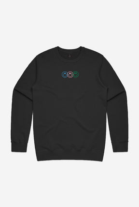 You Look Great Today Crewneck - Noir