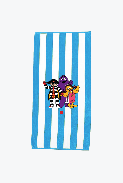 P/C x McDonald's Towel - Blue/White
