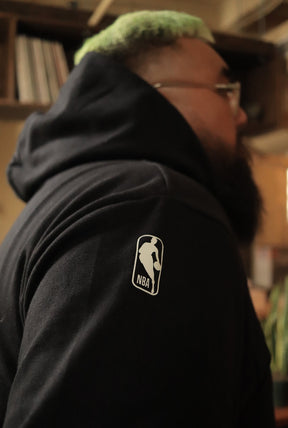 Sweat à capuche épais Boston Celtics - Noir