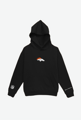 Sweat à capuche épais Denver Broncos Logo - Noir