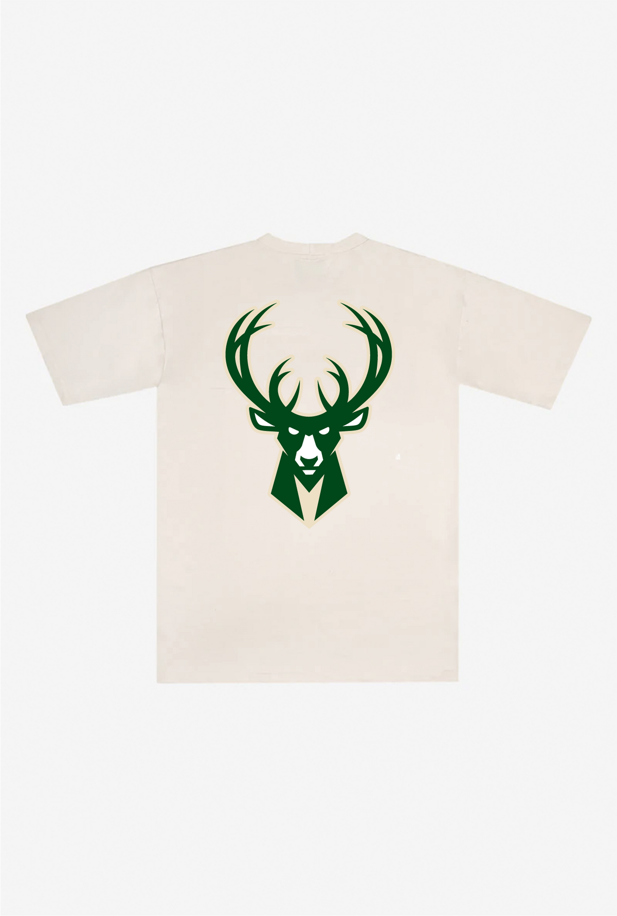 Milwaukee Bucks Heavyweight T-Shirt - Natural