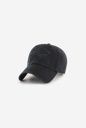 Buffalo Bills Clean Up Cap - Black/ Black