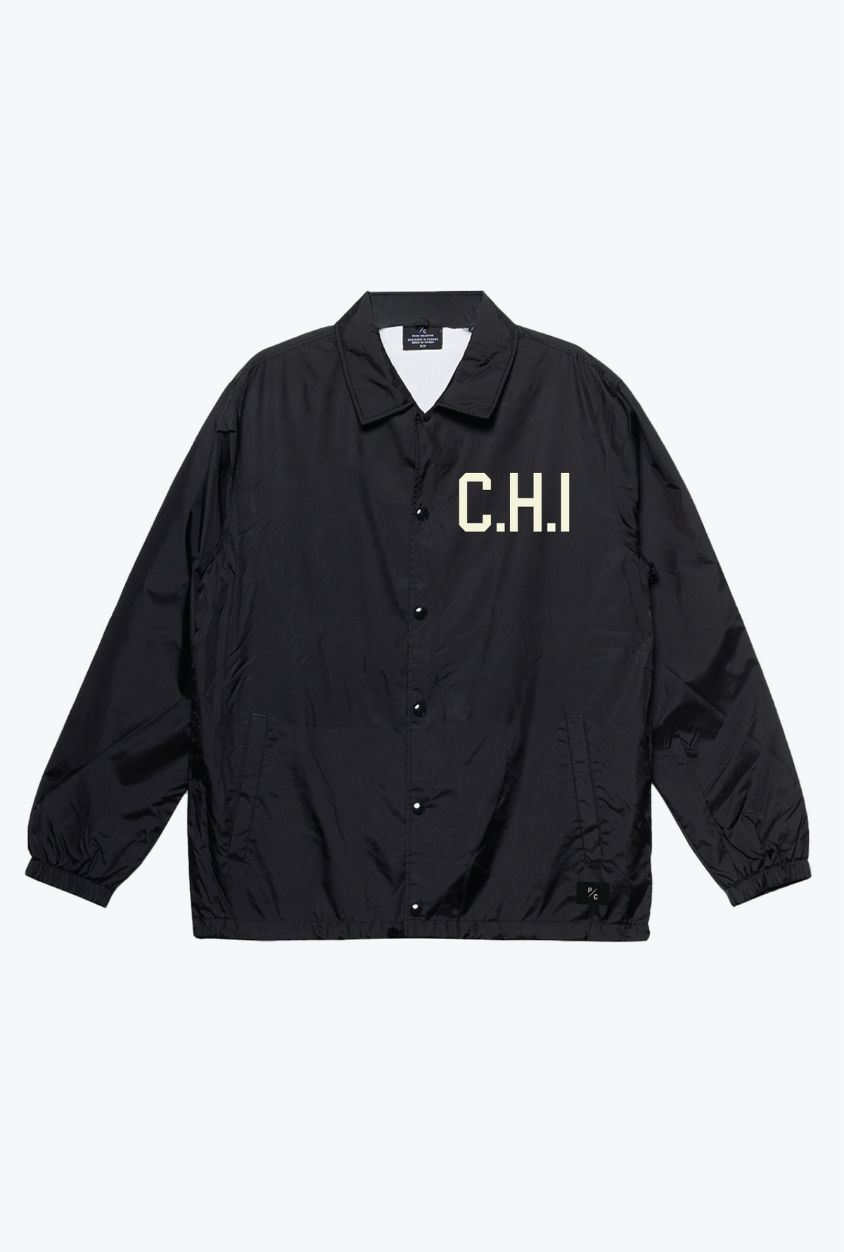 Chicago Cubs Essential Coach Jacket - Black