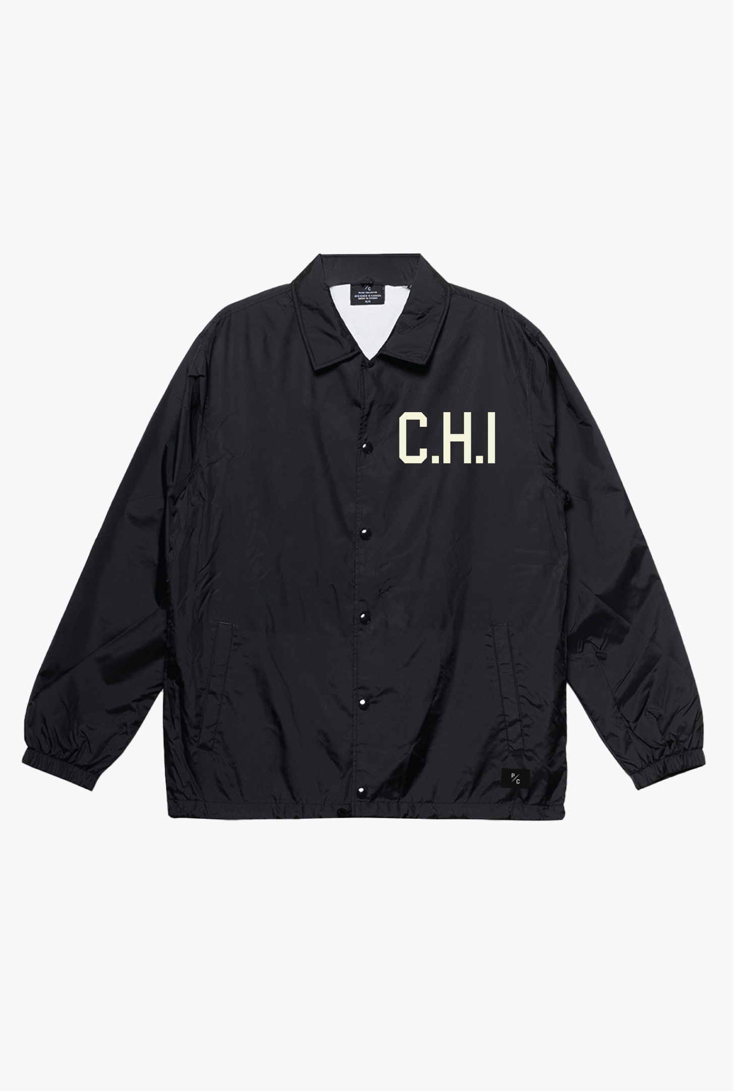 Chicago Cubs Essential Coach Jacket - Black