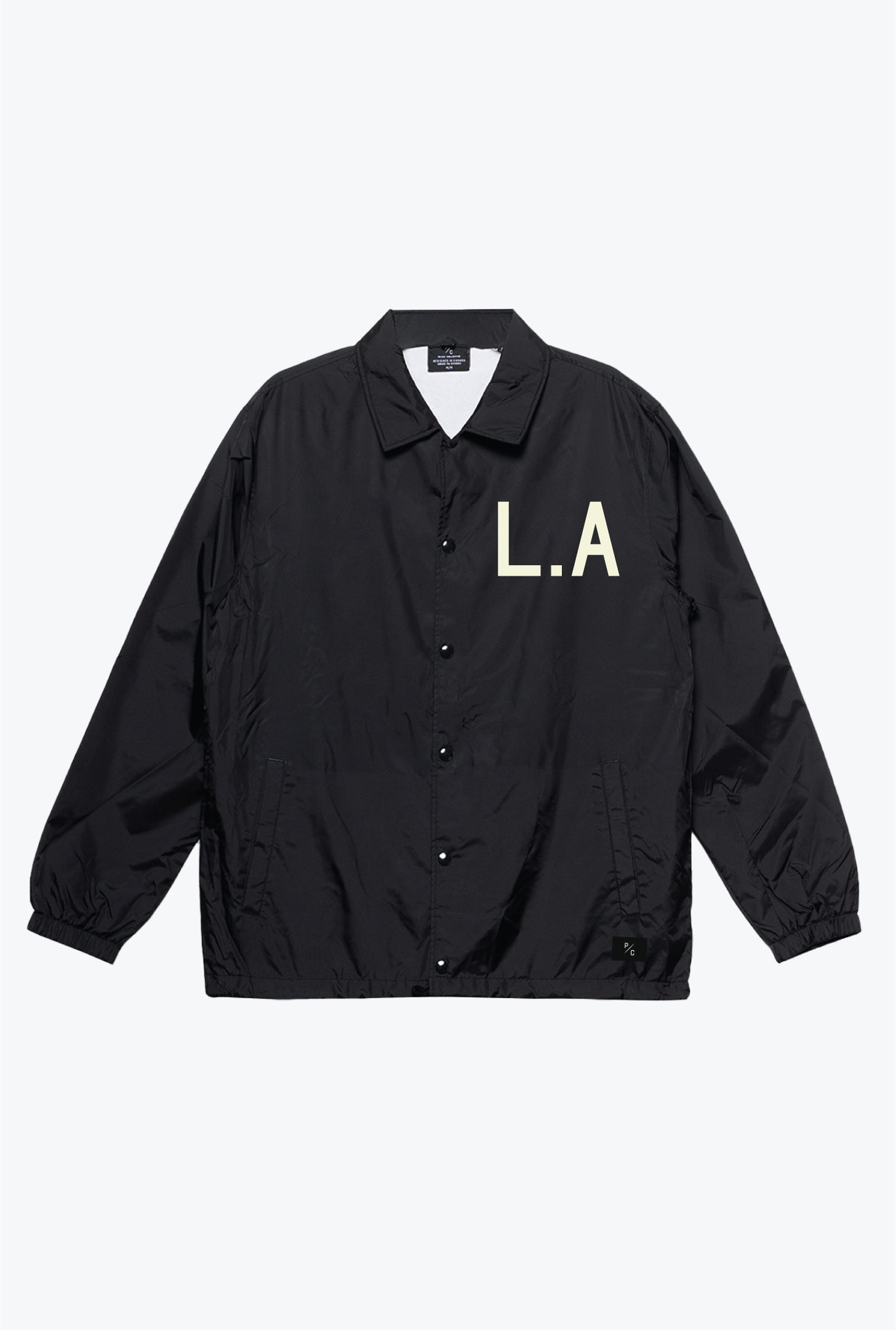 Los Angeles Dodgers Essential Coach Jacket - Black
