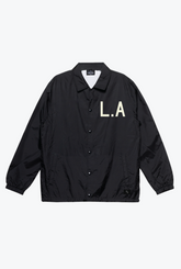 Los Angeles Dodgers Essential Coach Jacket - Black