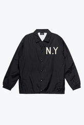New York Yankees Essential Coach Jacket - Black