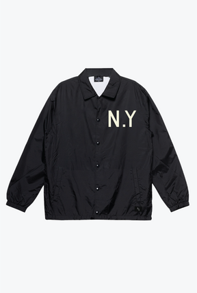 New York Yankees Essential Coach Jacket - Black