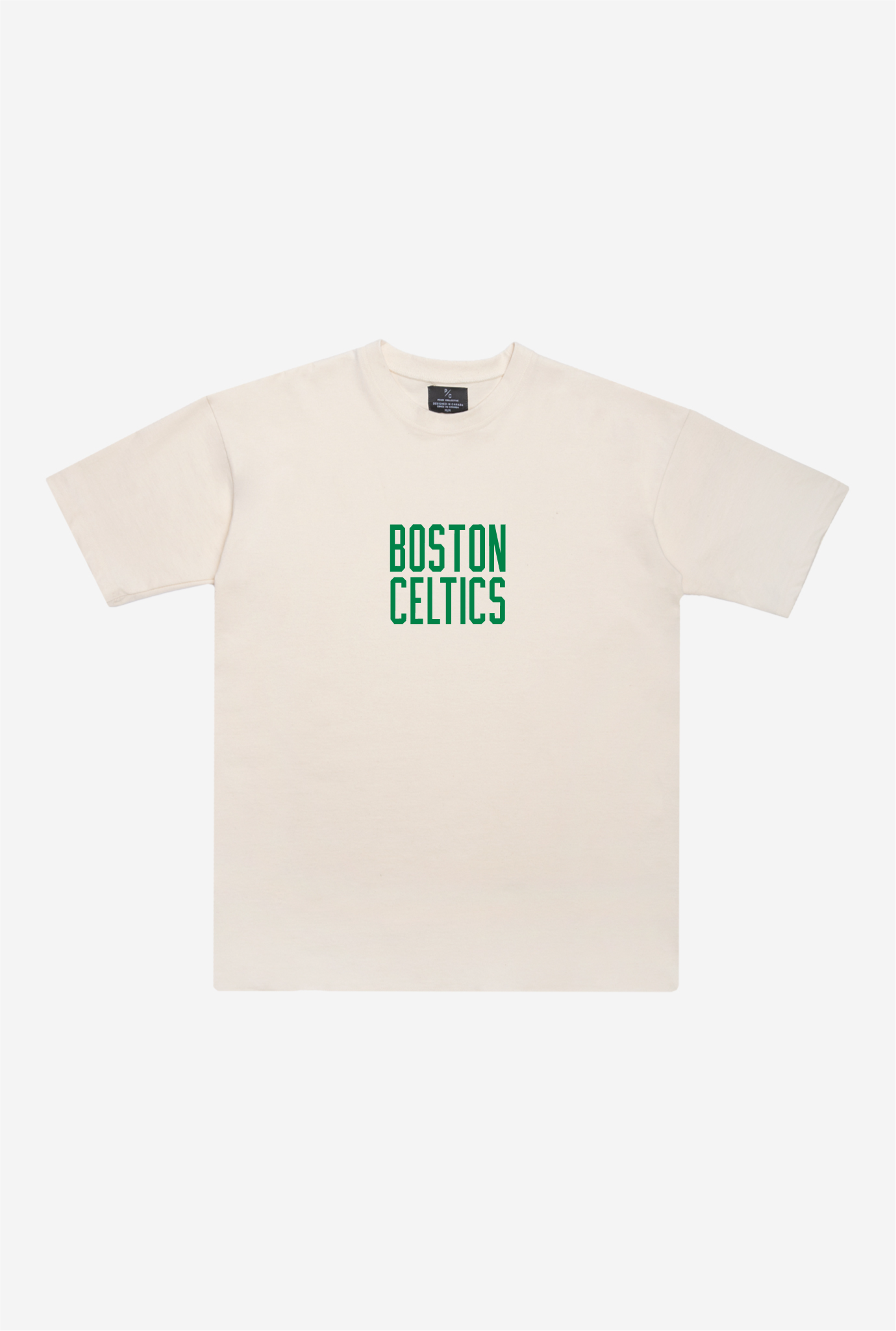 T-shirt Boston Celtics Heavyweight - Naturel