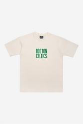 T-shirt Boston Celtics Heavyweight - Naturel