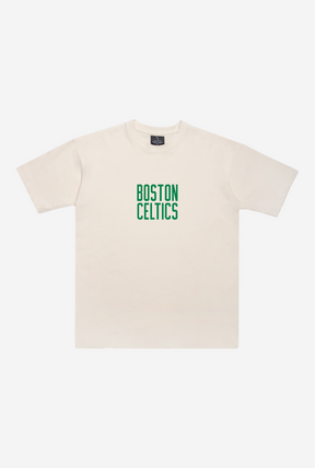 T-shirt Boston Celtics Heavyweight - Naturel