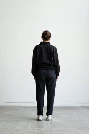New York Giants Quarter Zip - Black