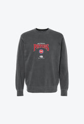 Detroit Pistons Pigment Dye Crewneck - Black