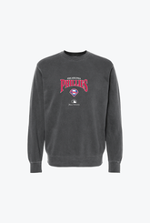 Philadelphia Phillies Vintage Embroidered Crewneck - Black