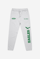 Jogging graphique délavé des Eagles de Philadelphie - Cendre 