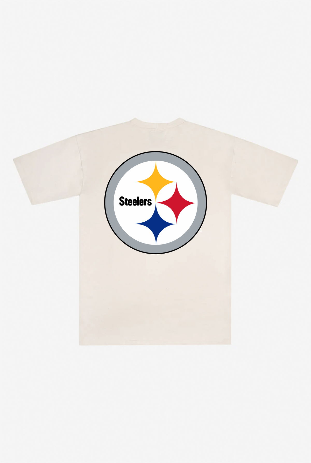 T-Shirt Épais Pittsburgh Steelers - Naturel
