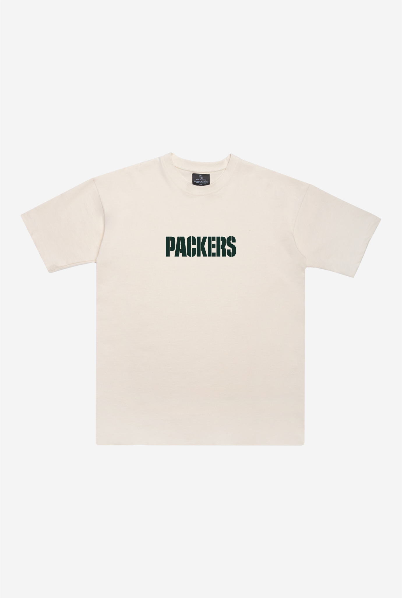 T-Shirt Épais Green Bay Packers - Naturel