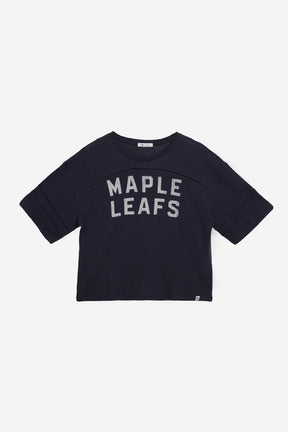Toronto Maple Leafs Premier Wordmark Stevie Crop T-Shirt