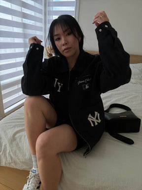 New York Yankees Work Jacket - Black