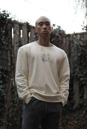 Peanuts My Anxieties have Anxieties Crewneck - Ivory