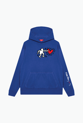 P/C x Keith Haring Heavyweight Hoodie - Royal