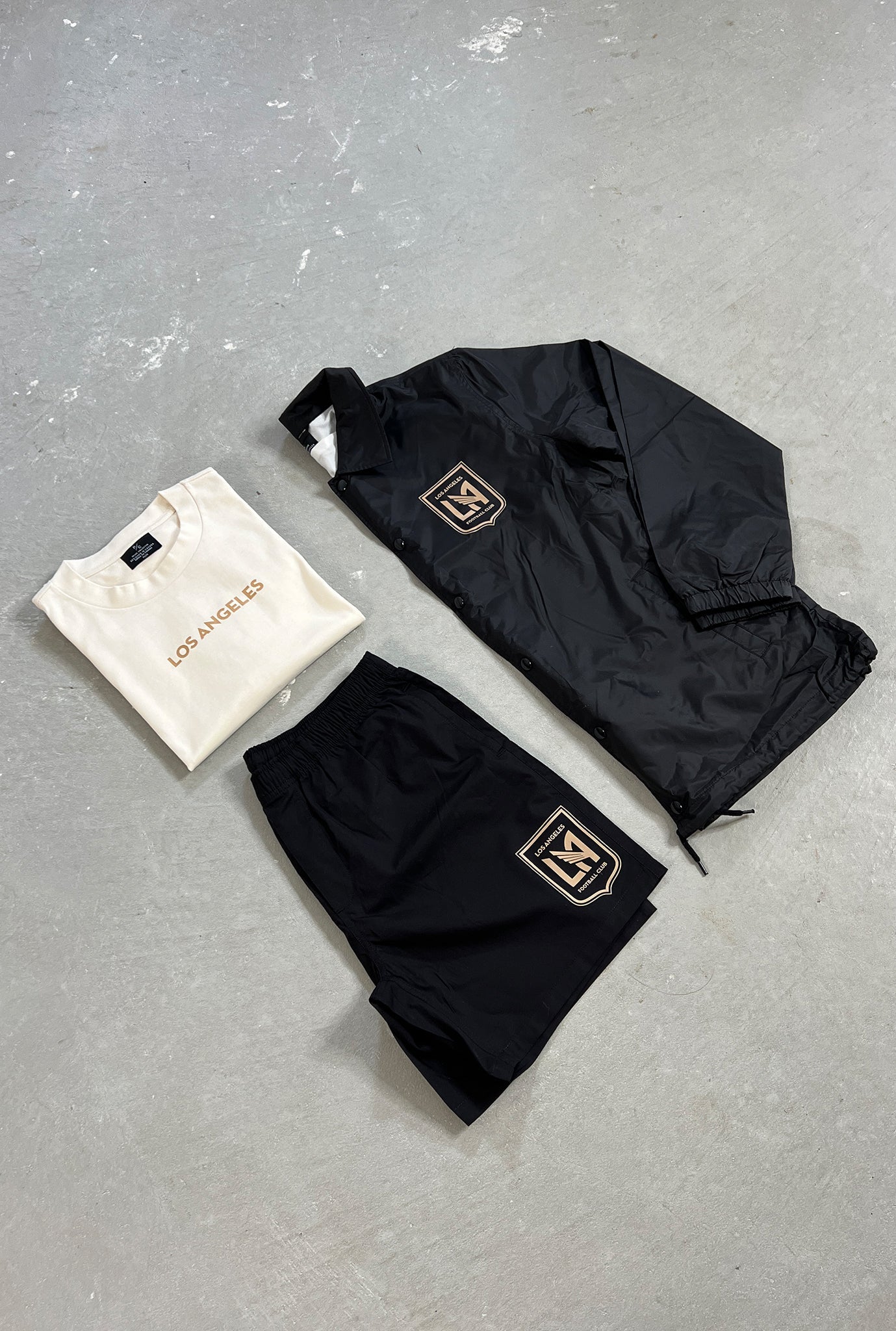 Los Angeles FC Coach Jacket - Black