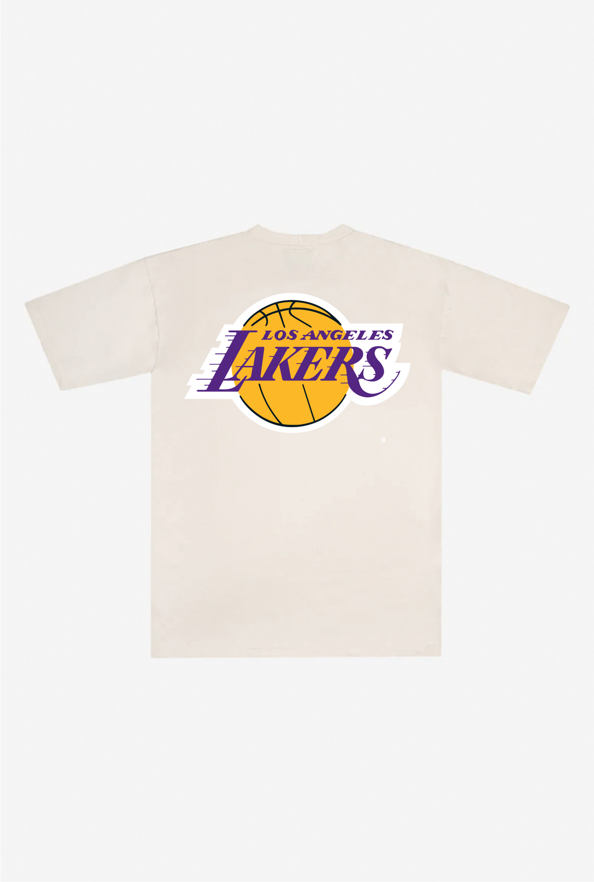 Los Angeles Lakers Heavyweight T-Shirt - Natural
