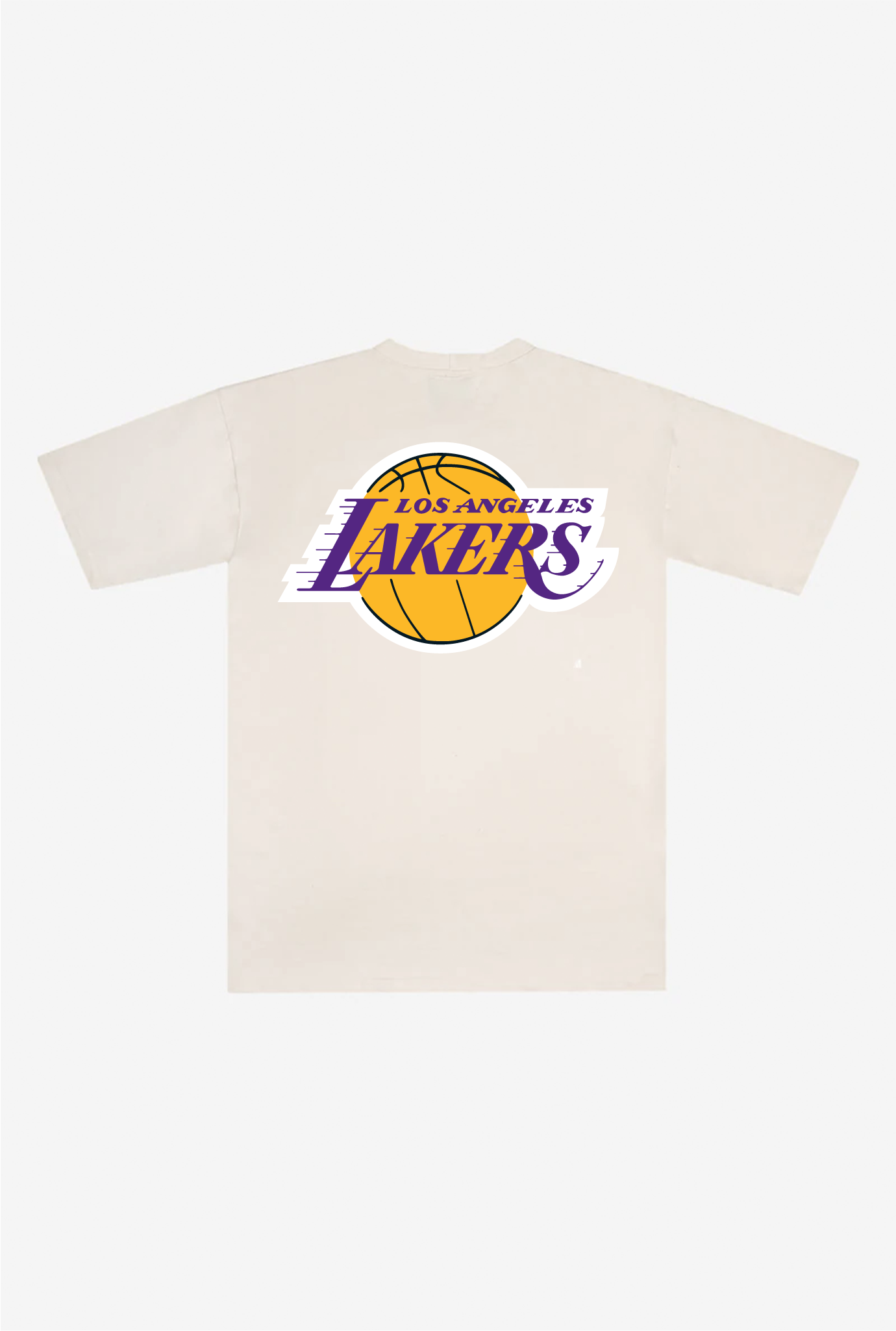 Los Angeles Lakers Heavyweight T-Shirt - Natural