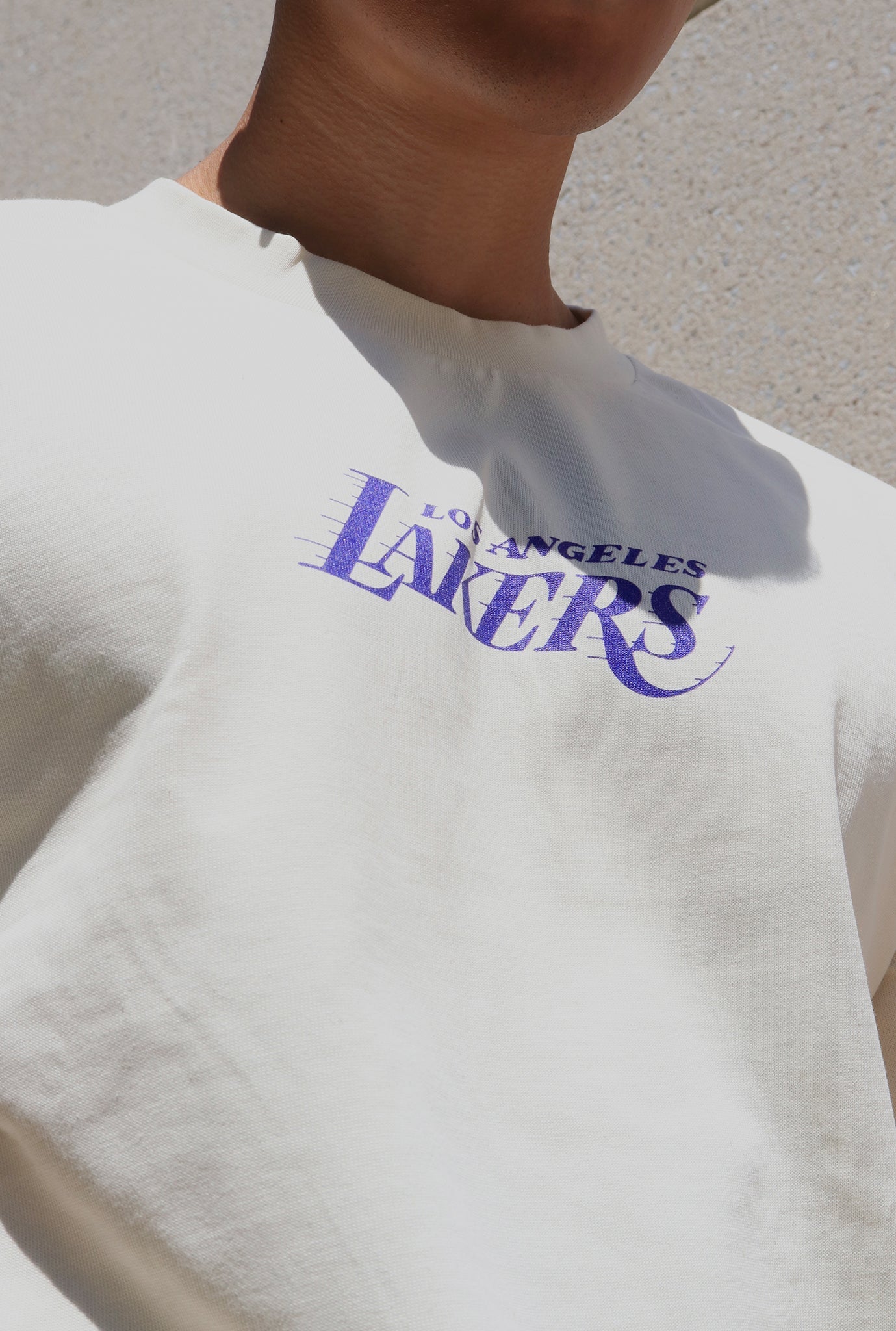 Los Angeles Lakers Heavyweight T-Shirt - Natural