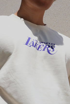 Los Angeles Lakers Heavyweight T-Shirt - Natural