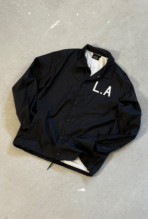 Los Angeles Dodgers Essential Coach Jacket - Black