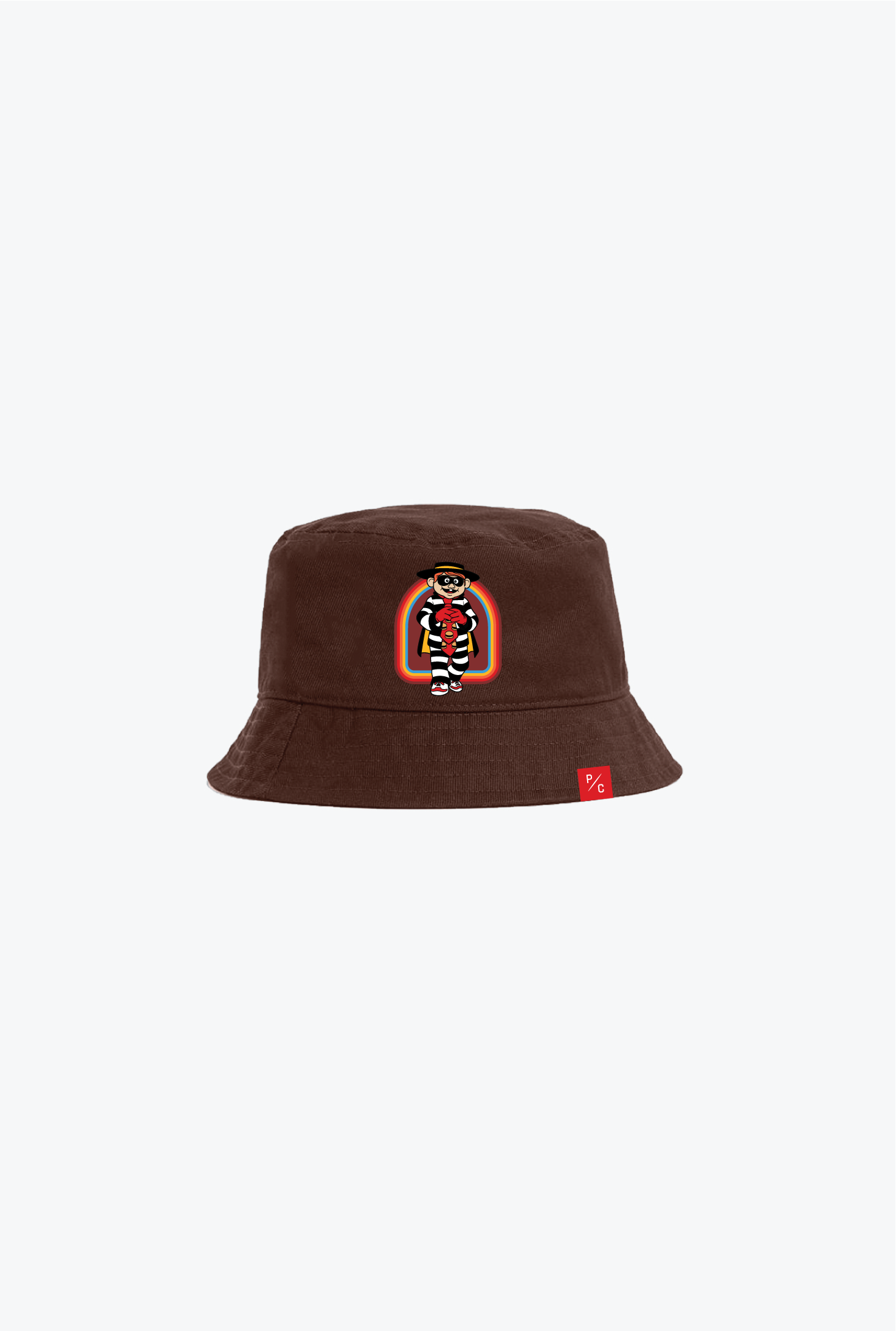 P/C x McDonald's Hamburglar Retro Bucket Hat - Espresso